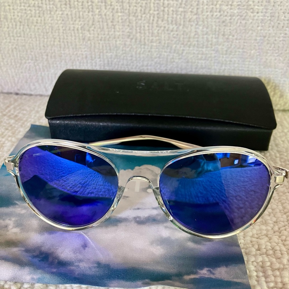 Salt Optics Blue Lens Sunglasses
